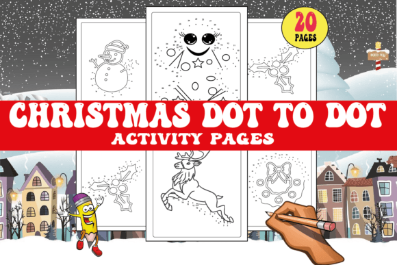 Christmas Dot to Dot Activity Pages: A Creative Resource