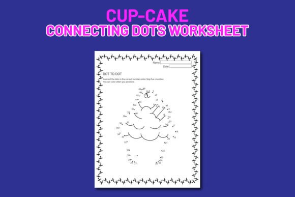 Cup-cake Connecting Dots: The Simple Dot-to-Dot Worksheet Building Skills Beyond the Page