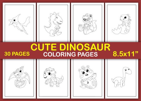 Cute Dinosaur Coloring Pages: A Gateway to Creativity and Learning