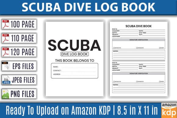 Essential Considerations for Scuba Dive Log Book KDP Interior Files