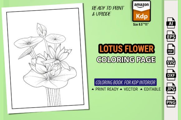 Evaluating the Lotus Coloring Book KDP Interior for Your Publishing Needs