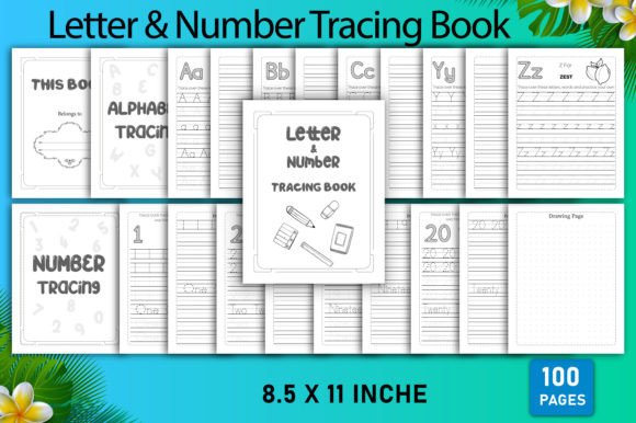 Letter Number Tracing Activity Books: A Practical Resource for Educators and Creators