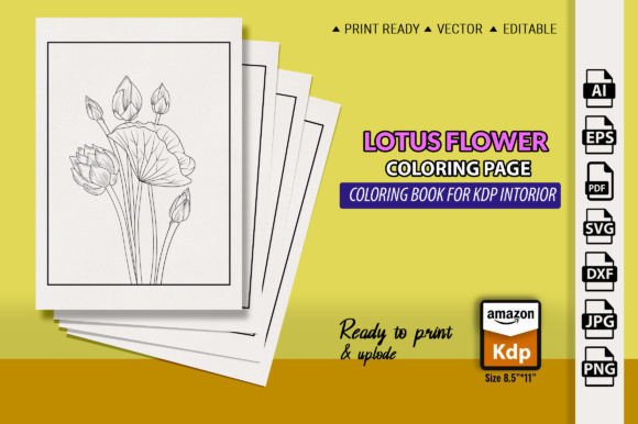 The Art and Accessibility of Lotus Lily Coloring Pages