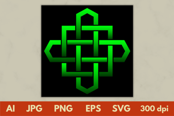 The Celtic Knots No.10 Logo Illustration: A Modern Visual Asset