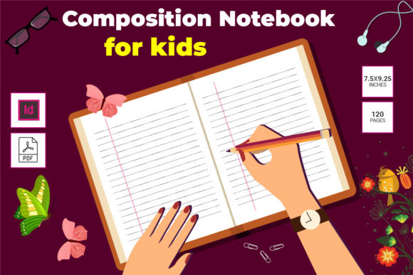 The Composition Notebook for Kids: A Functional Interior for Amazon KDP Publishers