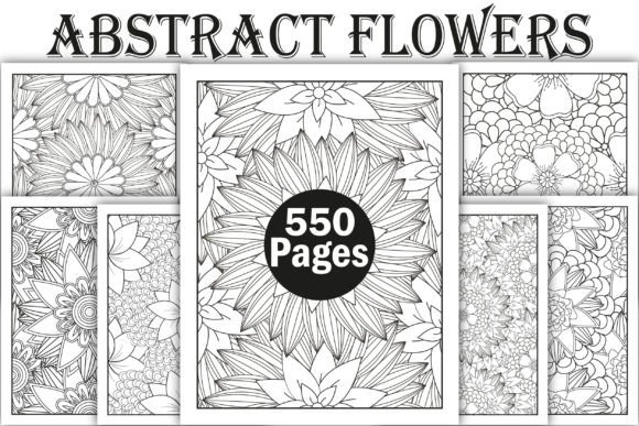 The Comprehensive Digital Resource: The 550 Adult Coloring Page KDP Interior Bundle