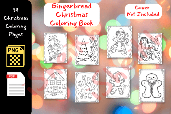 The Joyful Gift of a Gingerbread Christmas Coloring Book