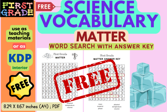 The Role of Free Science Vocabulary Matter Puzzles in First Grade Education