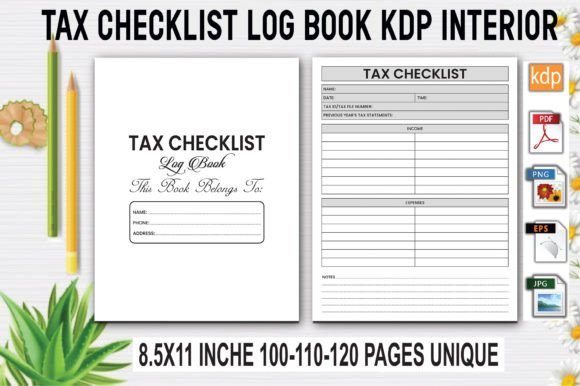 The Strategic Value of a Tax Checklist Log Book KDP Interior for Your Publishing Business