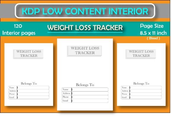 The Ultimate Tool for Creators: Unpacking the Weight Loss Tracker Interior for KDP