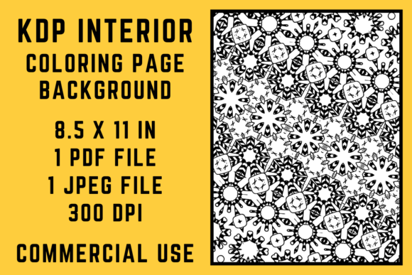 The Versatile Power of a KDP Coloring Page Background