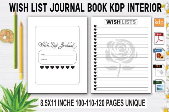 The Wish List Journal: Your Fast-Track Tool for Amazon KDP Publishing
