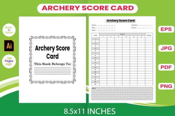 Unleash Your Publishing Potential with the Archery Score Card KDP Interior