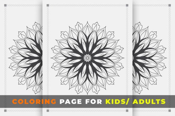 Unlocking Creativity and Relaxation: The Power of Coloring Mandala Design for Adults and Kids