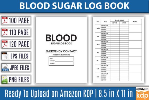 Why a Ready-to-Upload Blood Sugar Log Book Interior is a Game-Changer for Content Creators