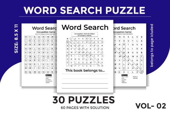 Word Search Learning Puzzles for Kids: A Printable Educational Tool