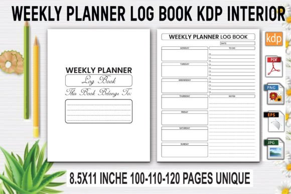 Your KDP Publishing Business Needs a Foundation: Why a Weekly Planner Log Book Interior is Essential